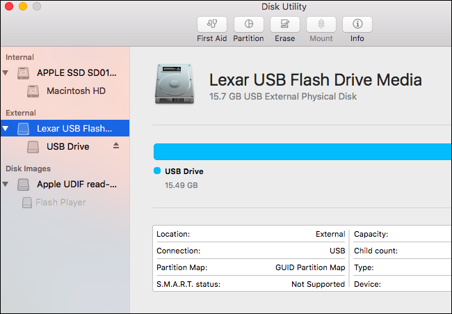 flash drive tool for mac